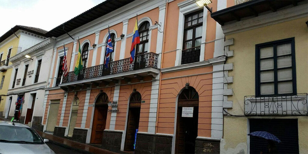 Hotel Catedral Internacional in Quito, Ecuador.