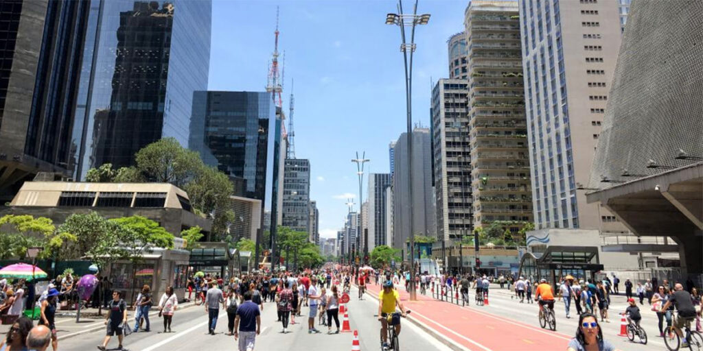 Avenida Paulista in São Paulo.