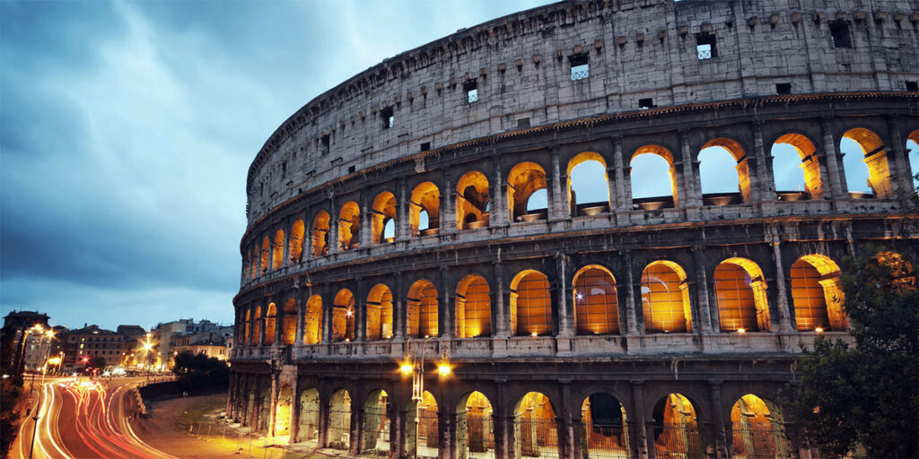 Colosseum in Rome.