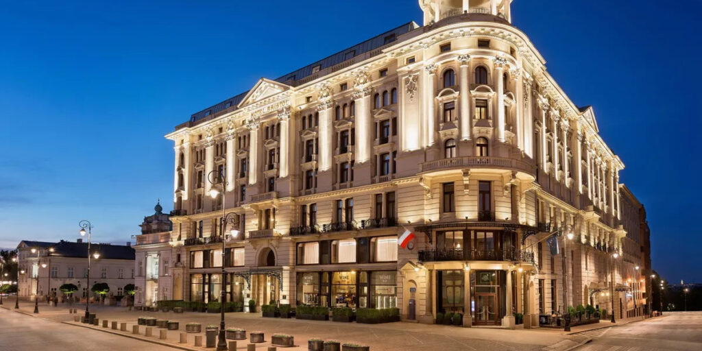 Hotel Bristol in Warsaw, Poland.